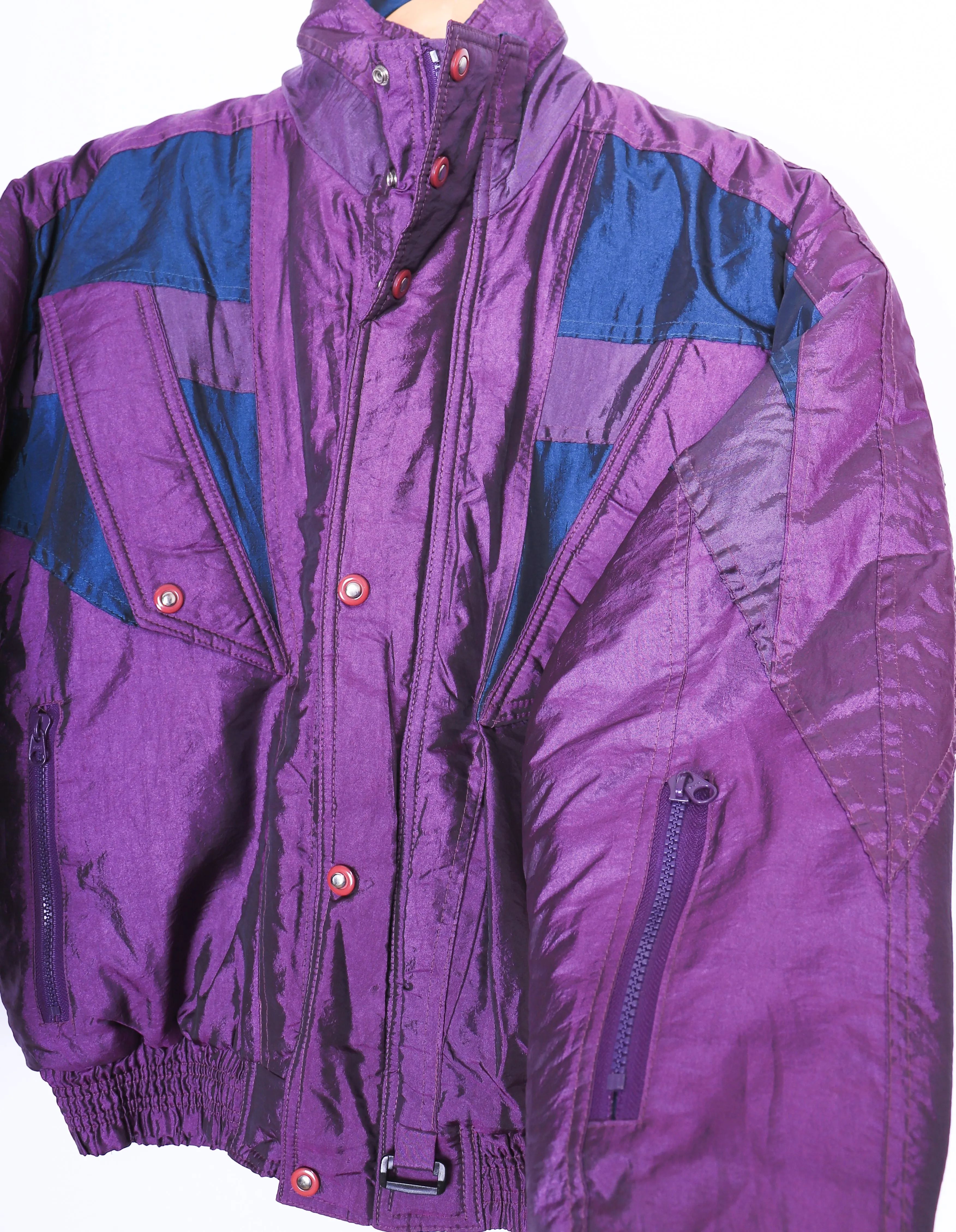 90s Alpine Ski Purple Funky Jacket
