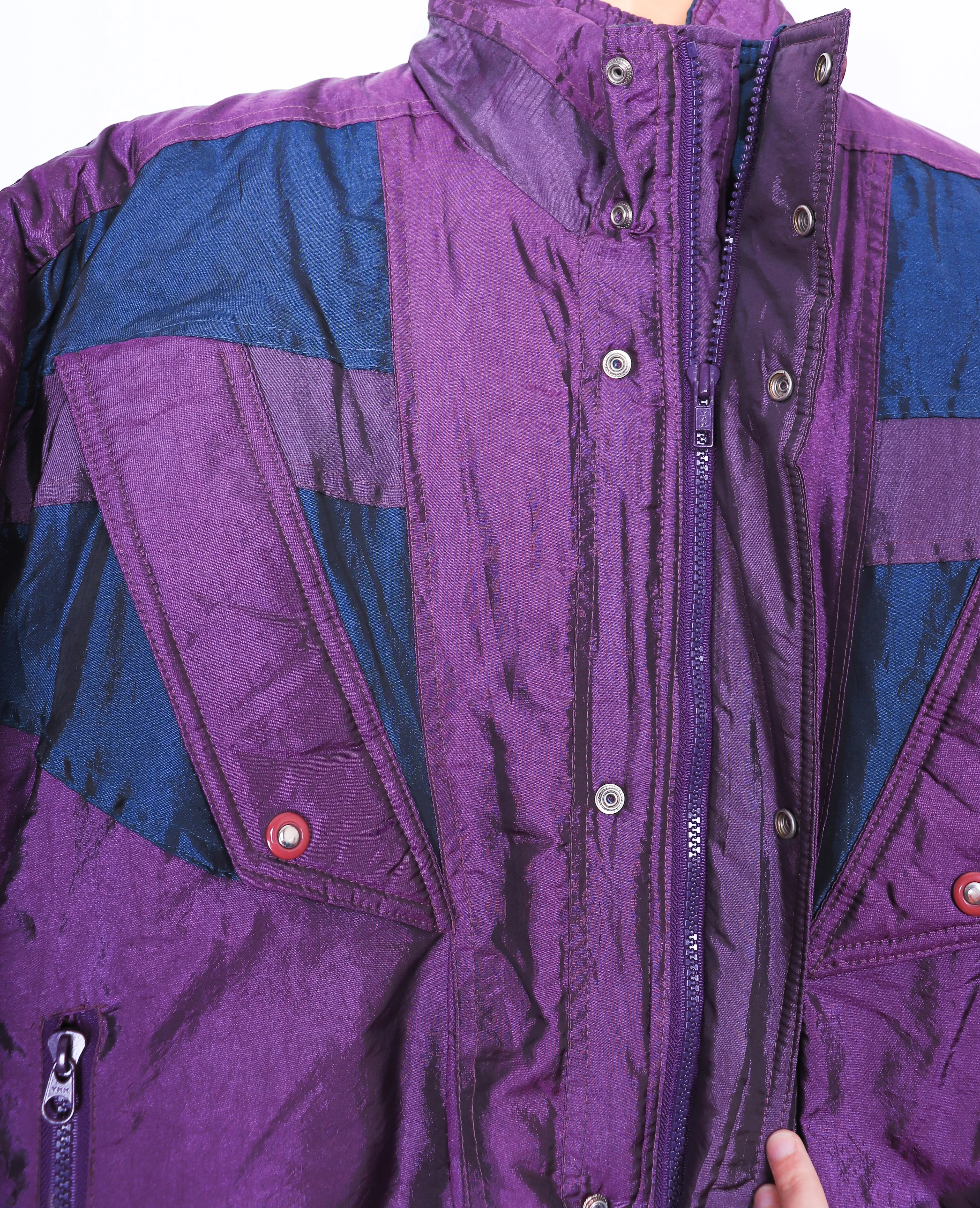 90s Alpine Ski Purple Funky Jacket