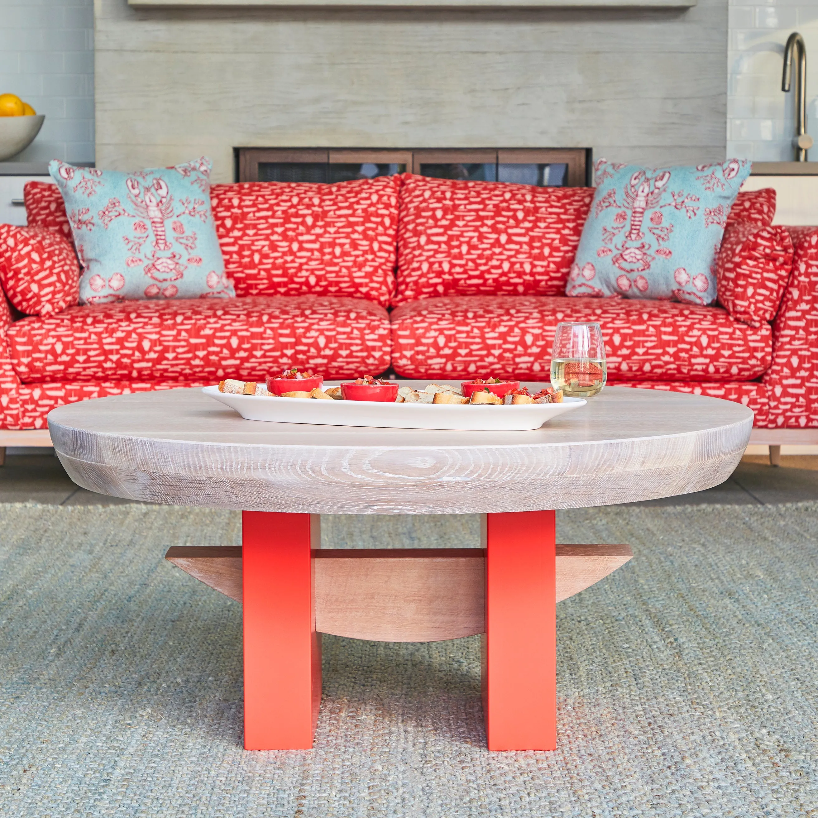 Boat Hull Coffee Table