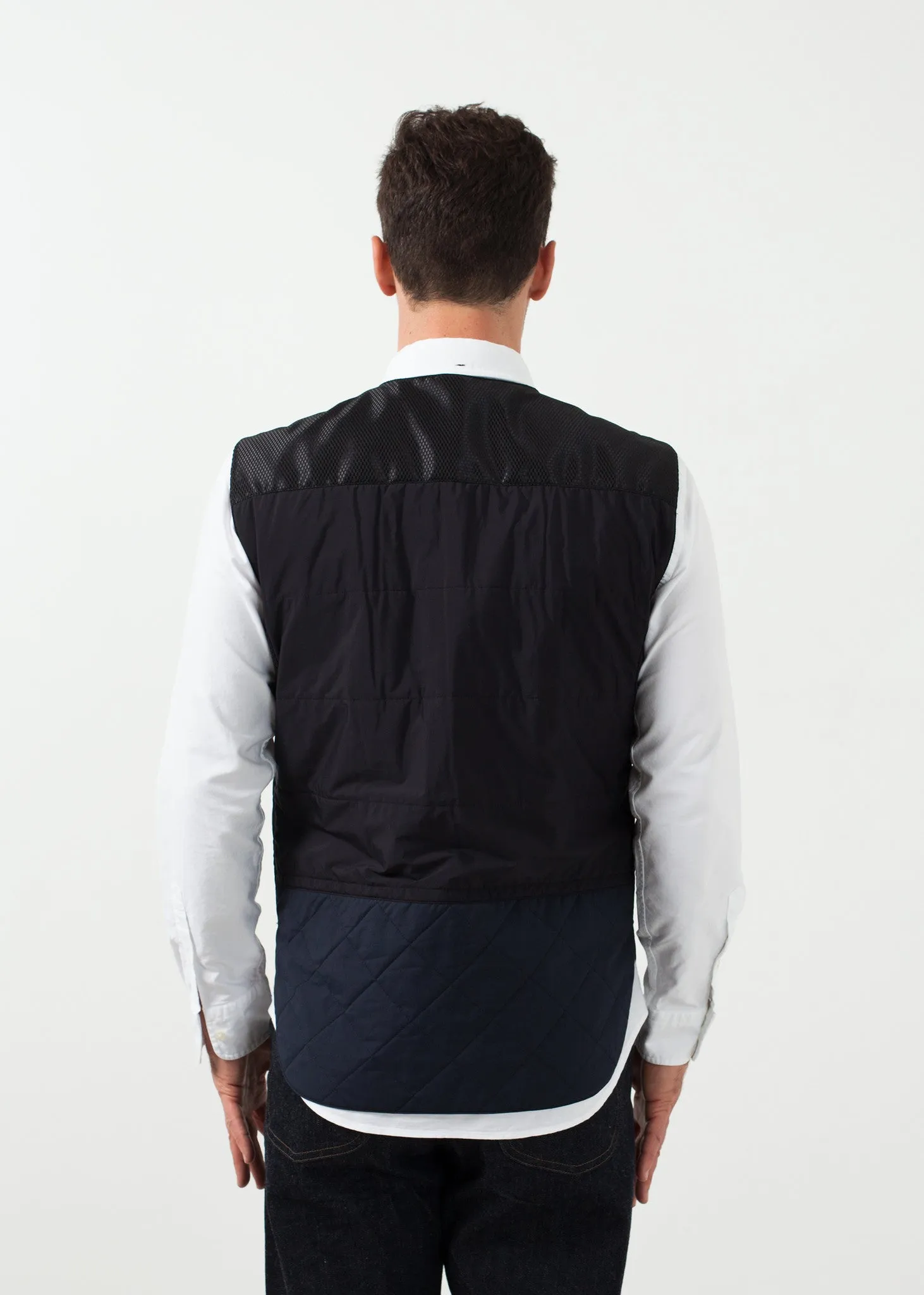 Reversible Quilted Vest - Less Choice