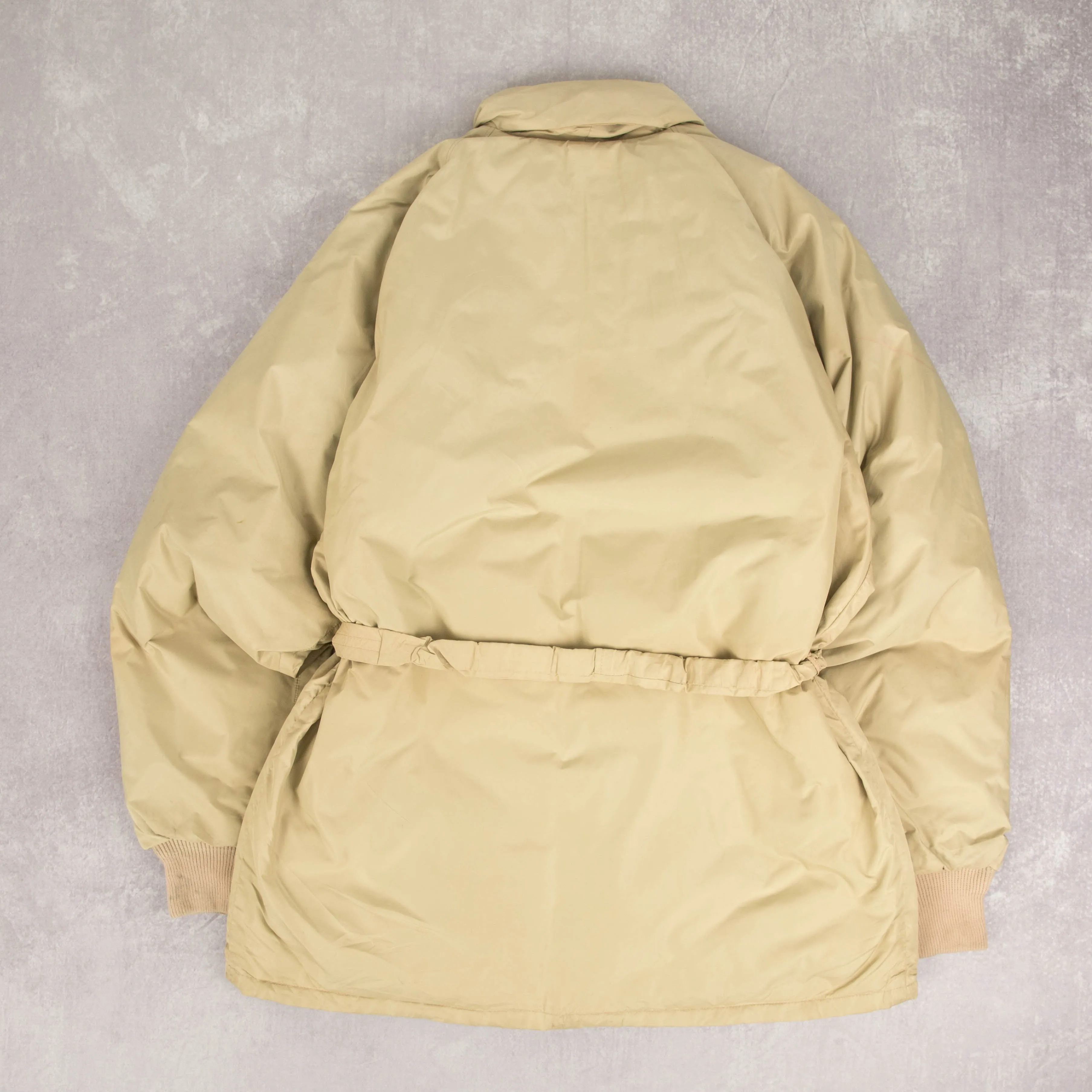WOMEN'S VINTAGE 1980S FULL ZIP PADDED SKI JACKET - LARGE