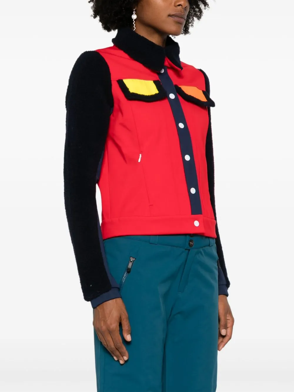 x JCC colourblock jacket